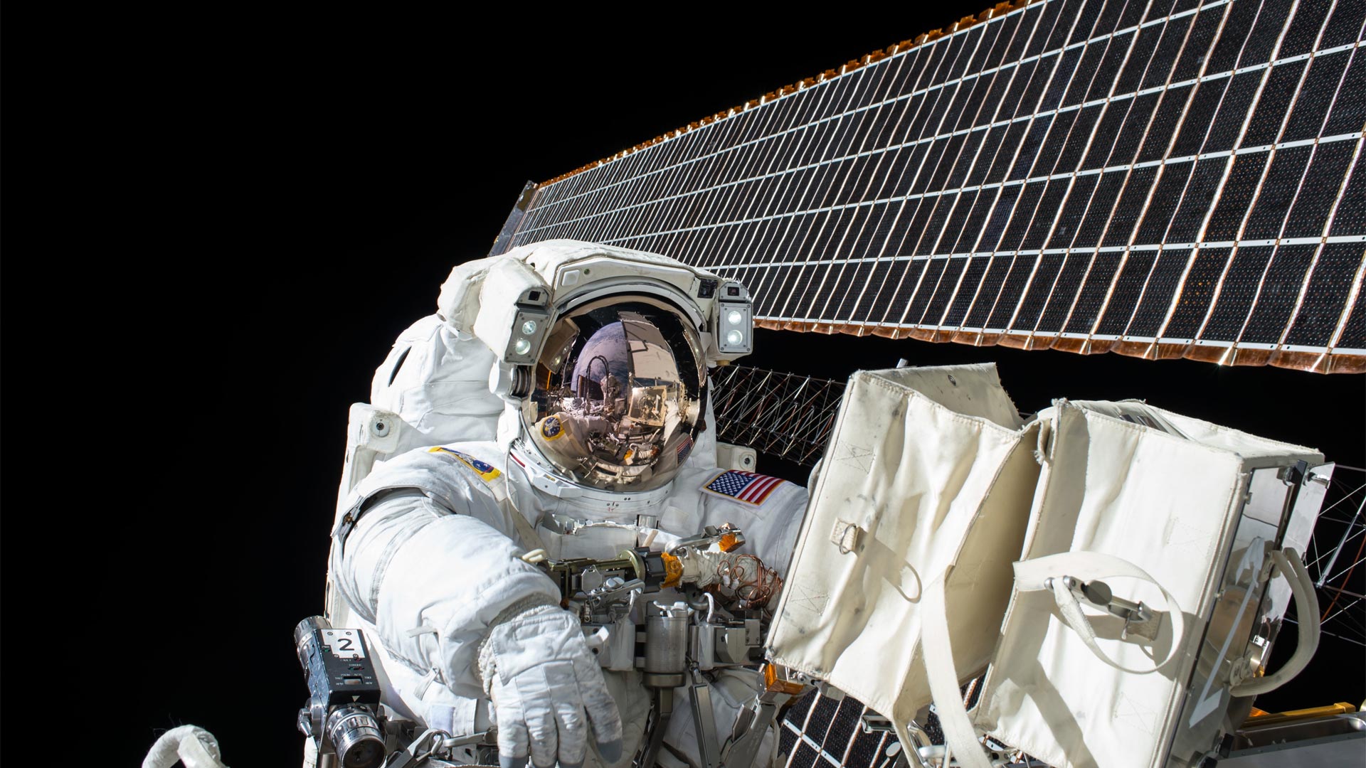 Astronaut in space