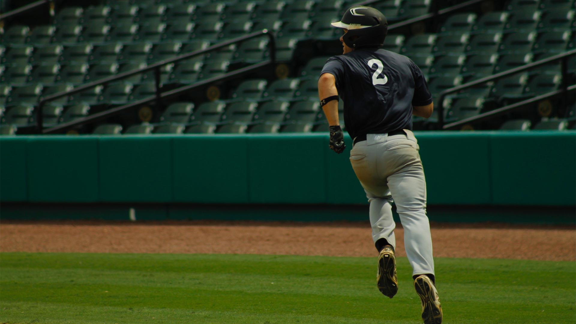 Baseball player running