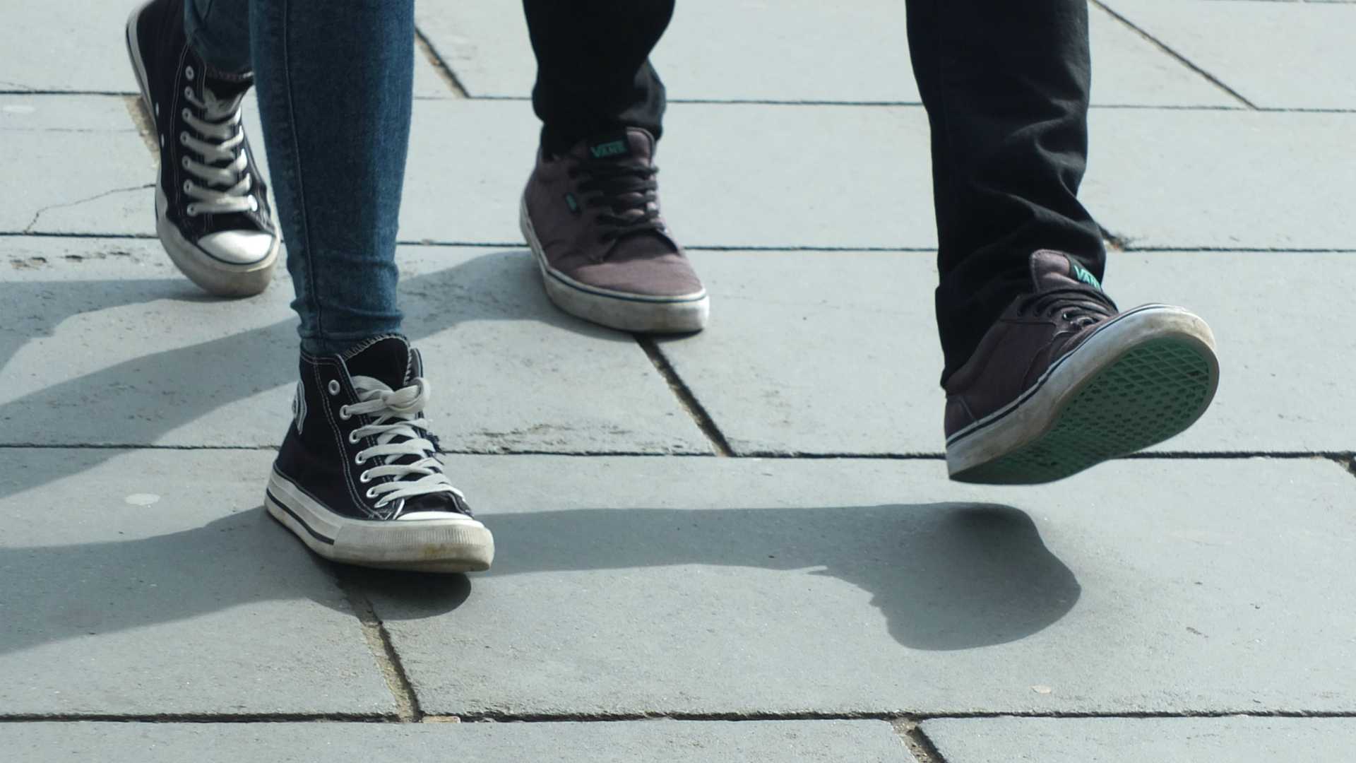 feet walking