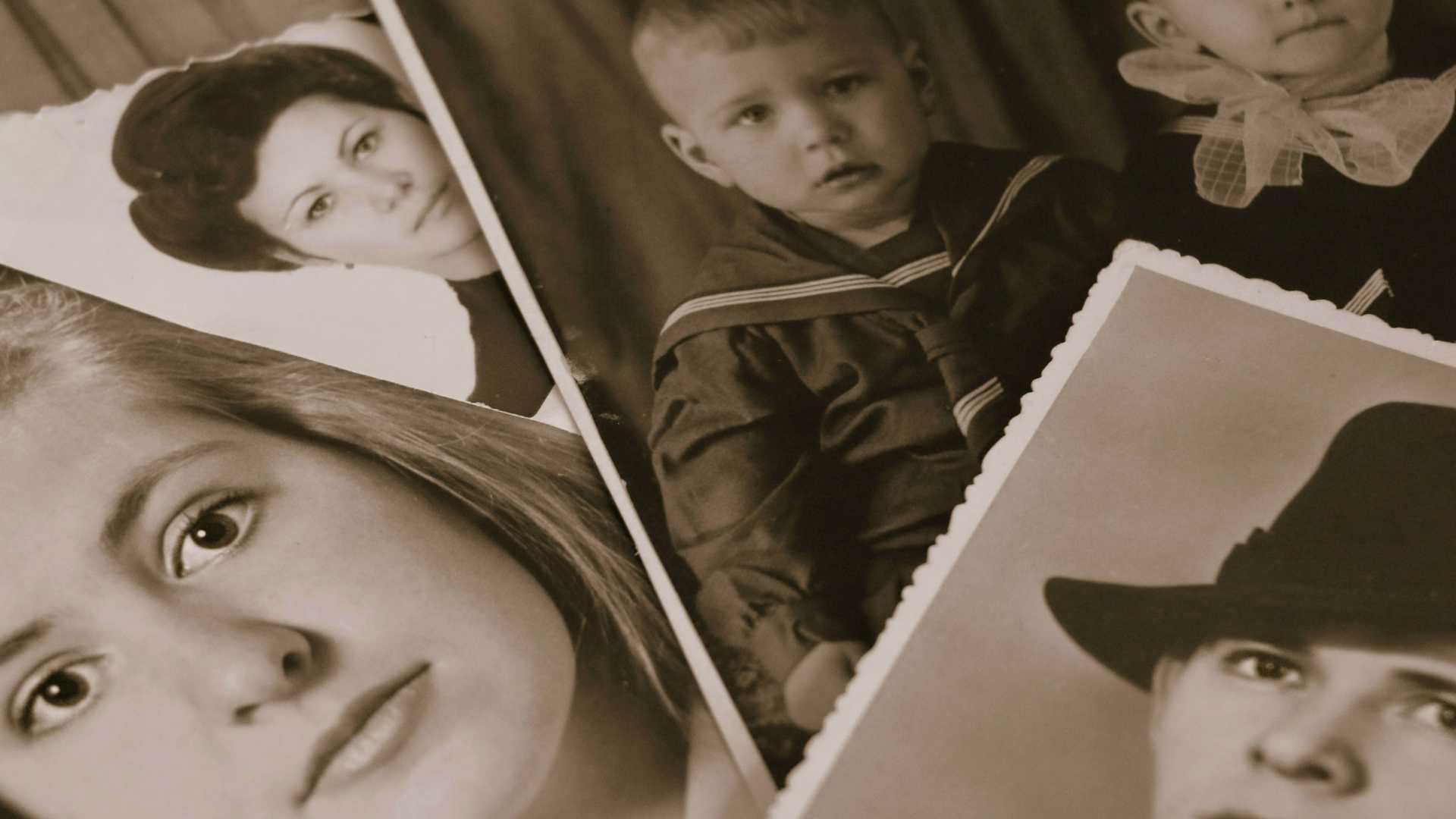retro photos of different ages