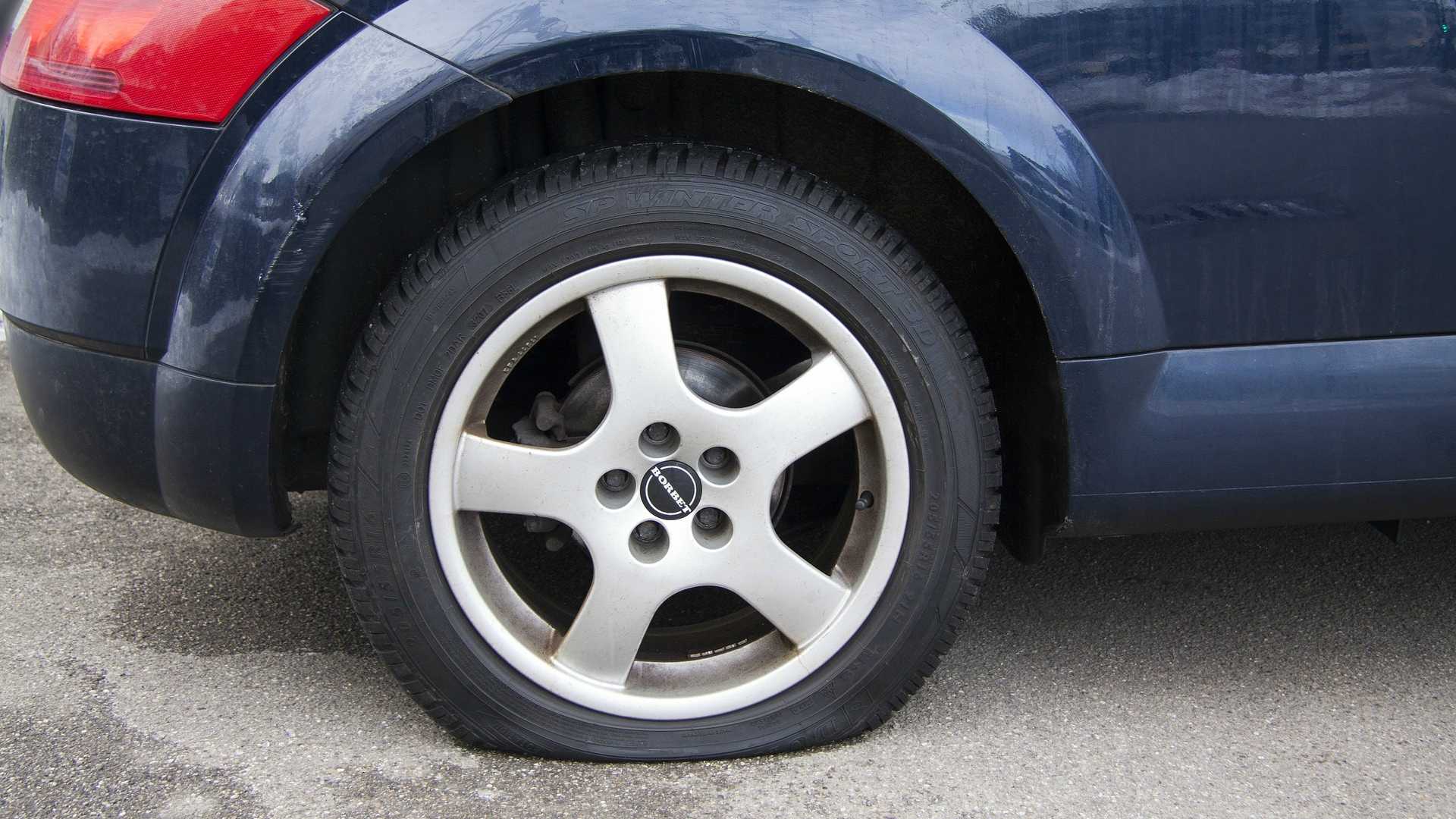flat tire