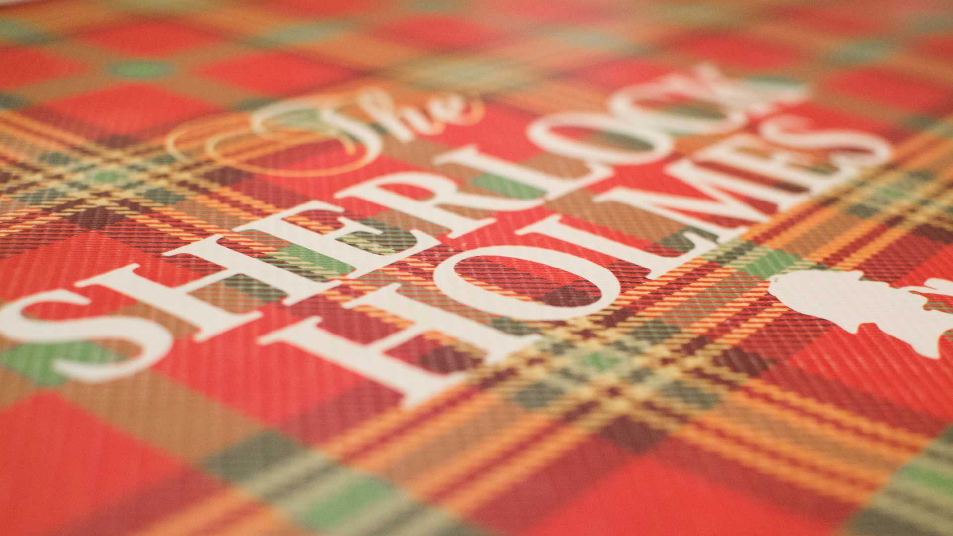 "Sherlock Holmes" book cover