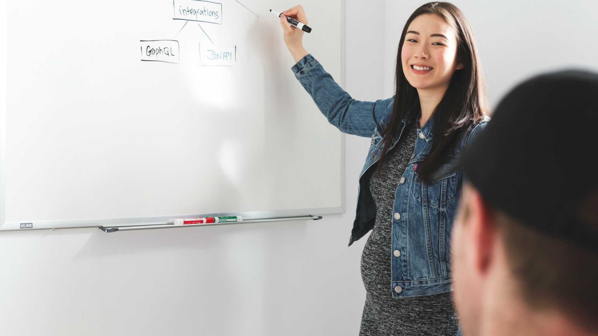 pregnant training facilitator