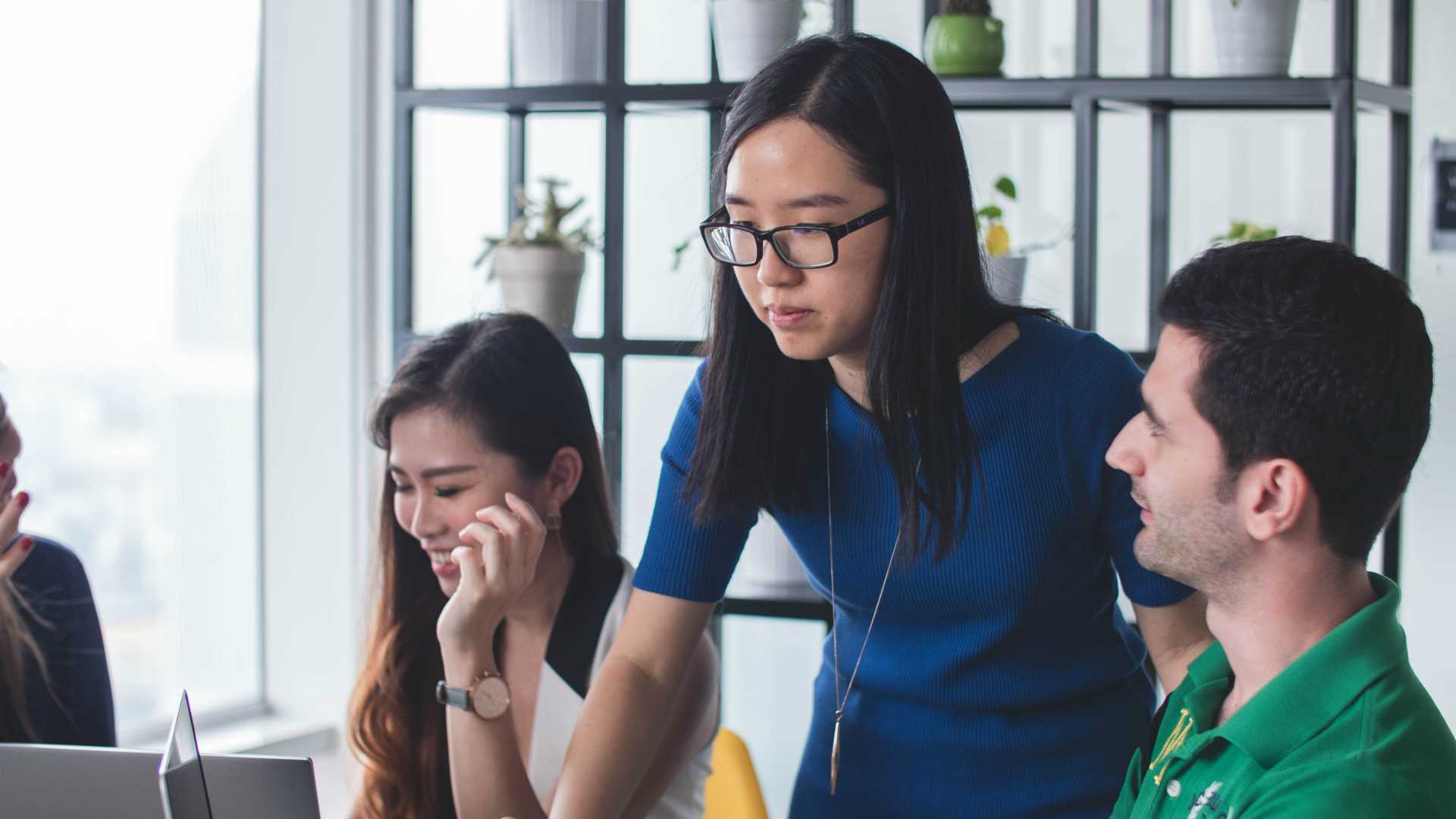 team working together
