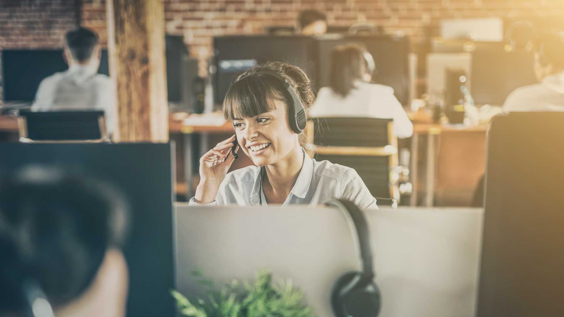 call center employee