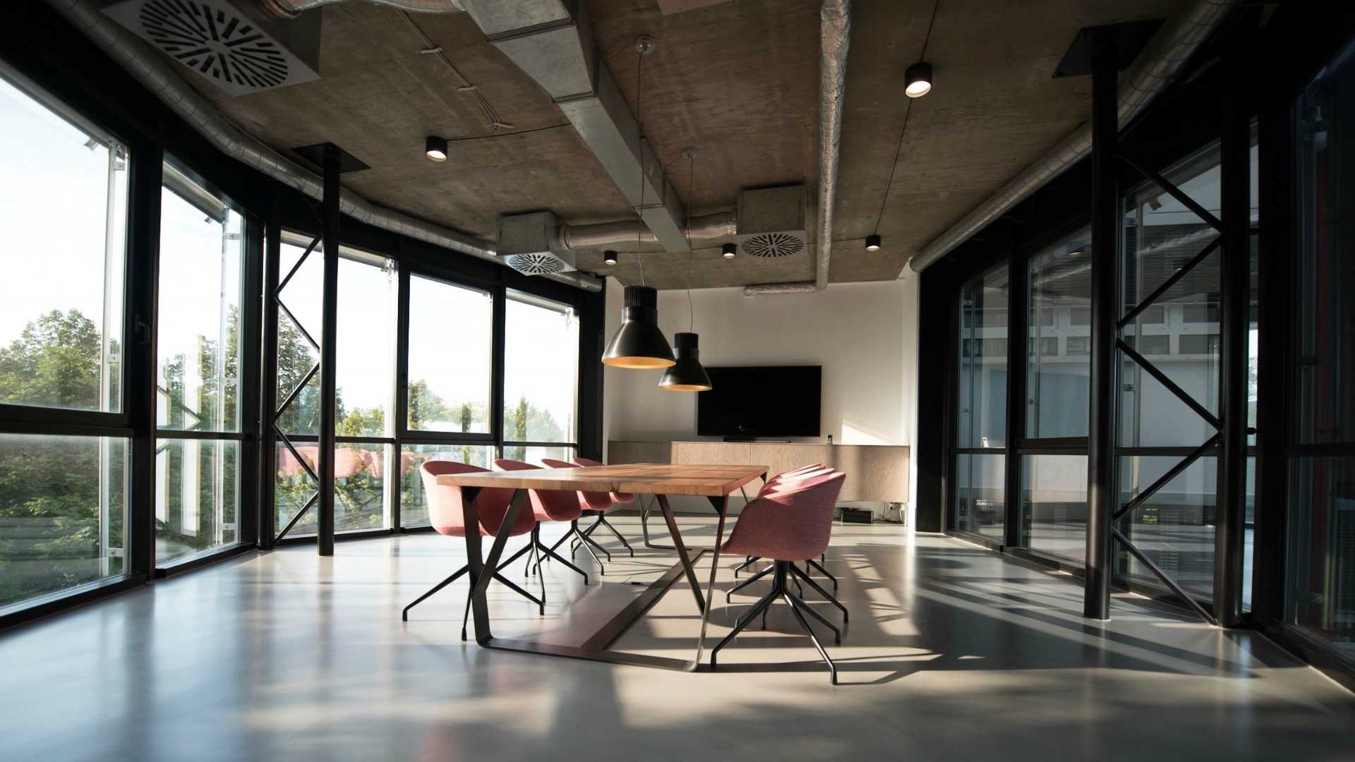 empty conference room