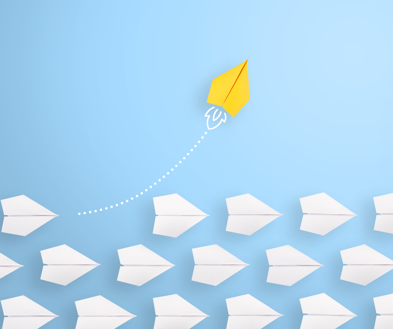 Paper airplanes
