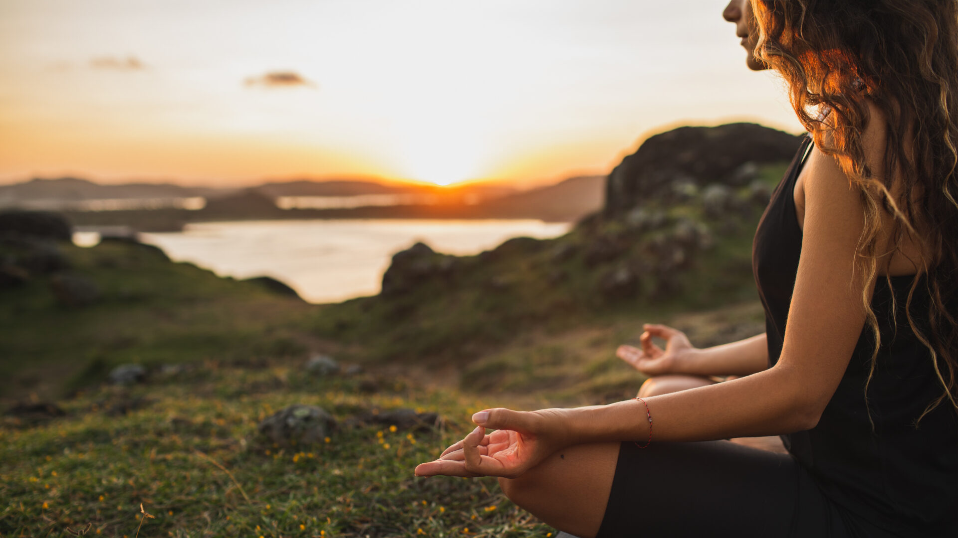 Lady Meditating