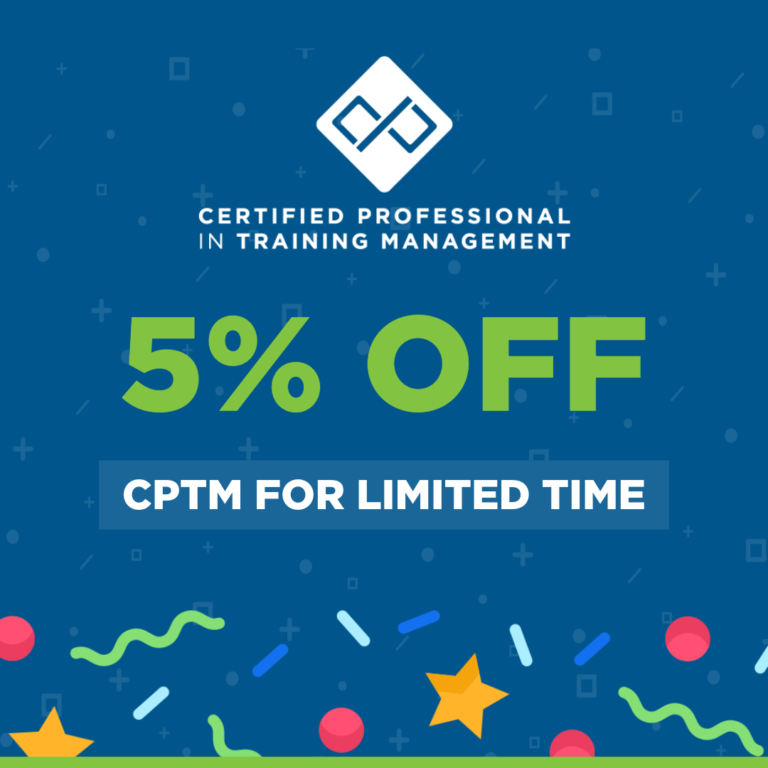 5% Off CPTM for Limited Time
