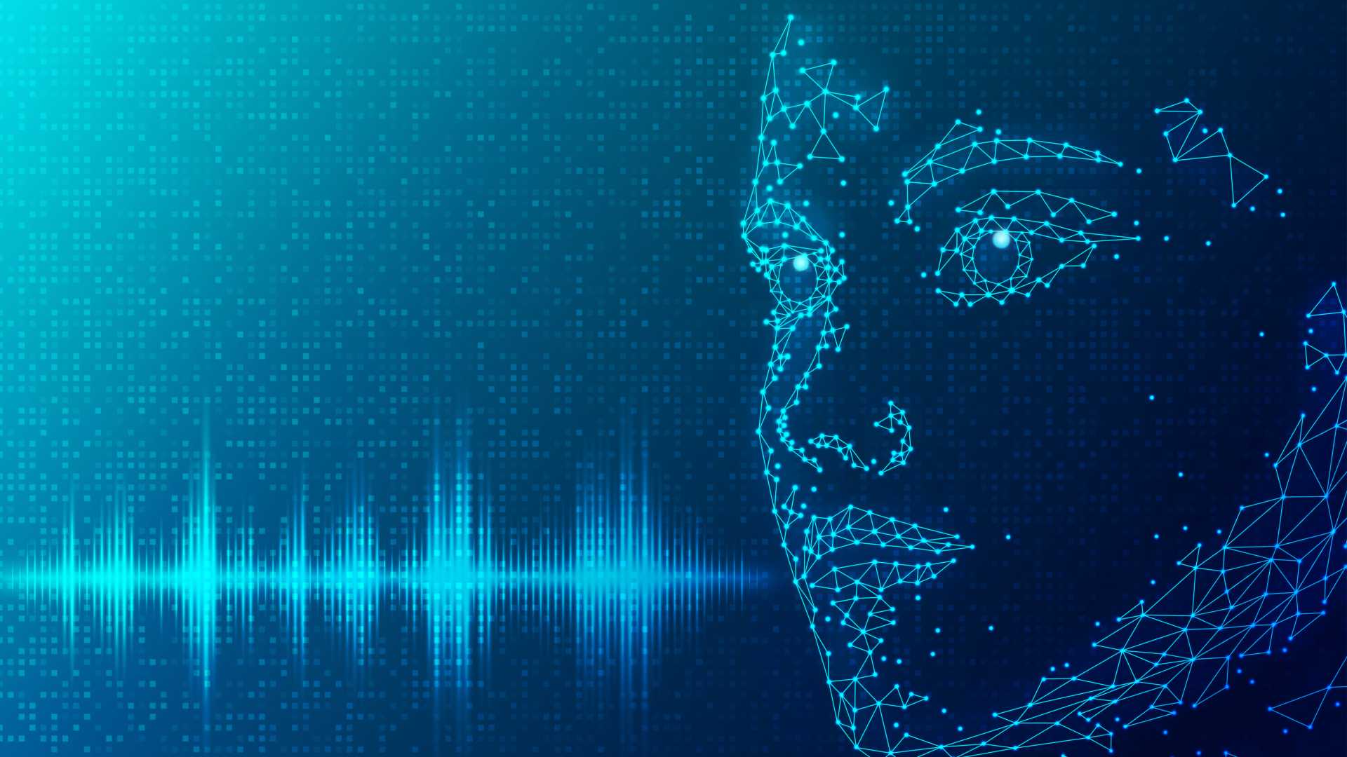 AI robot speaking