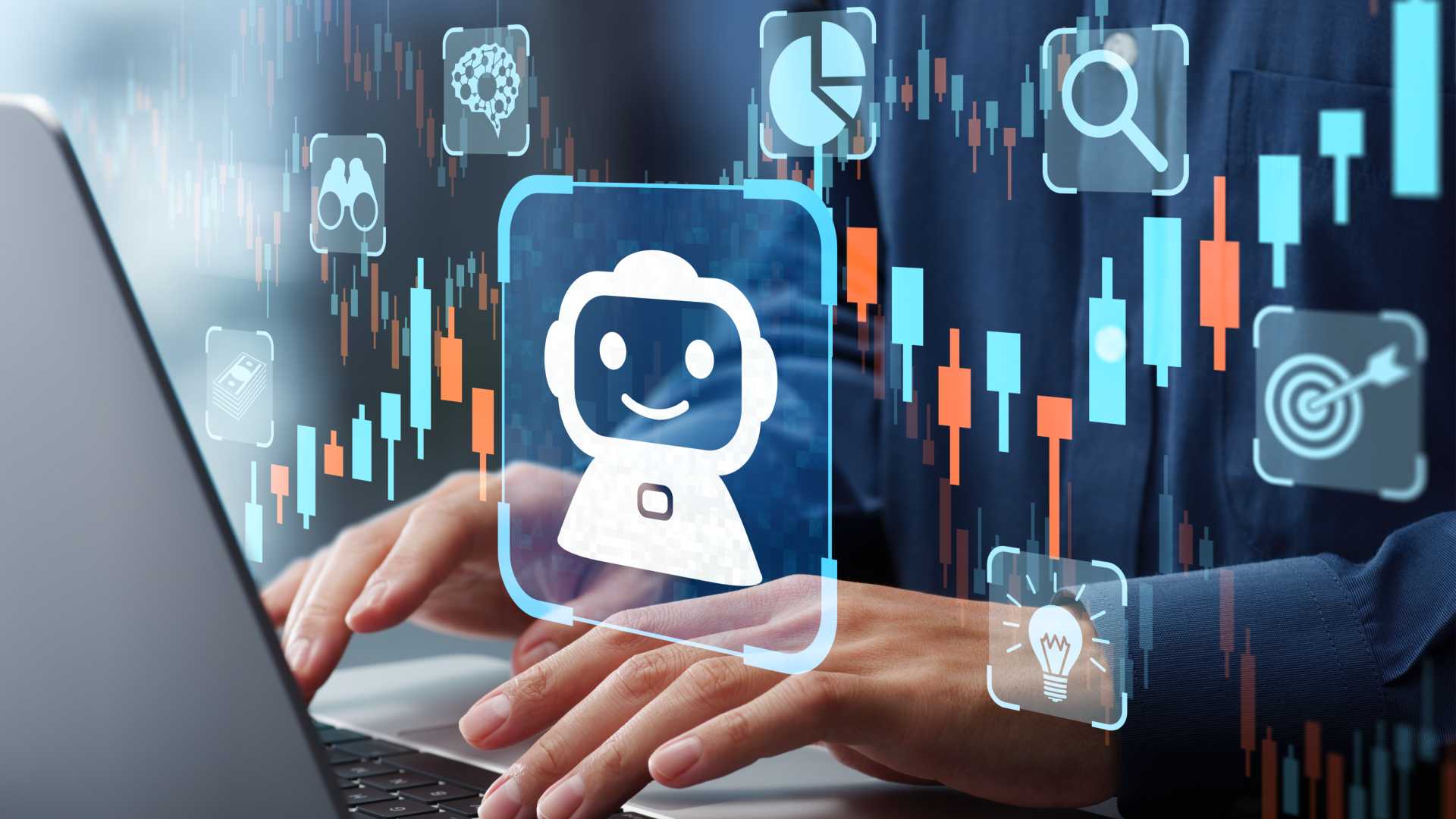 A person using AI technology.