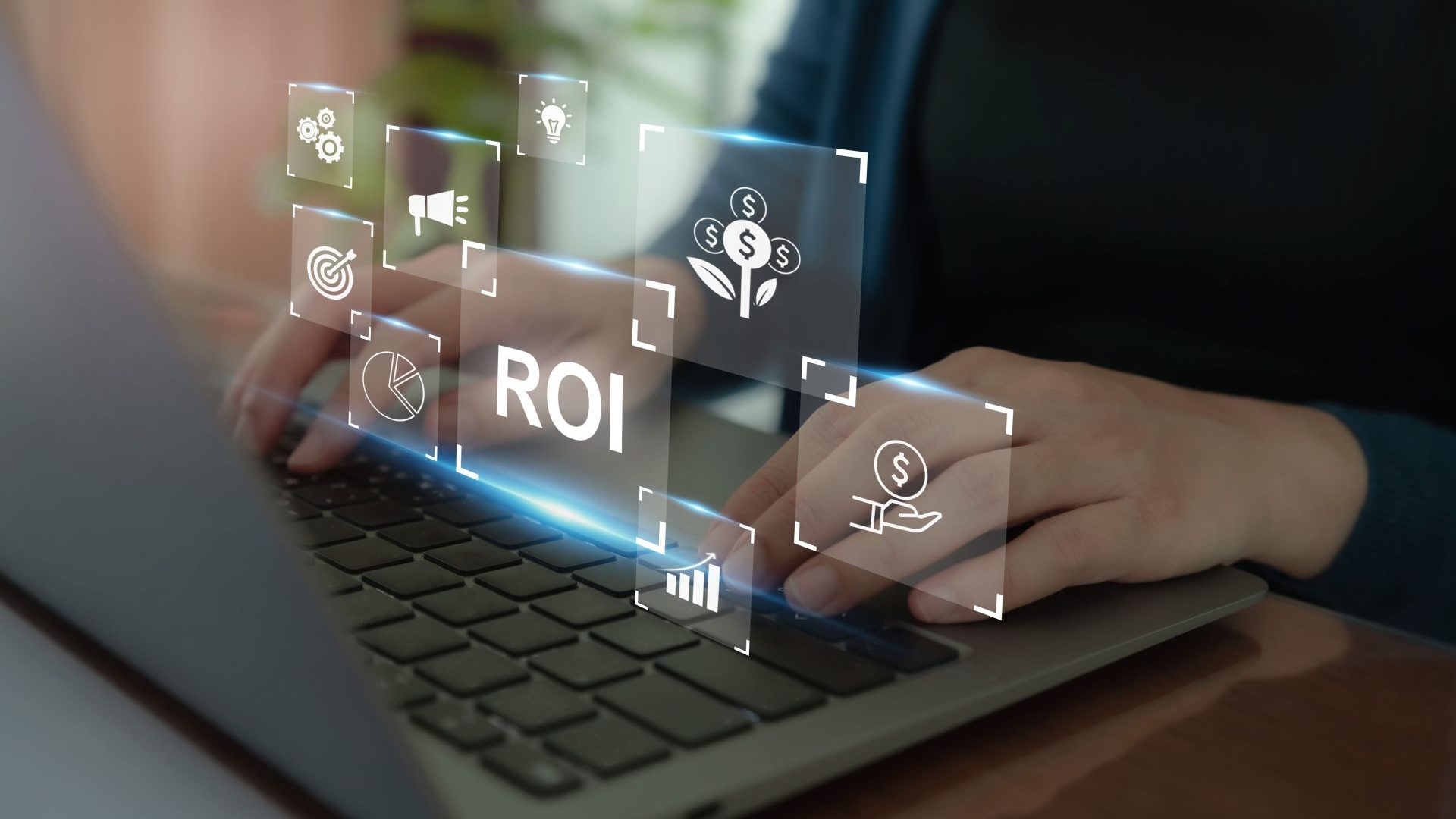 Person using ROI for work.